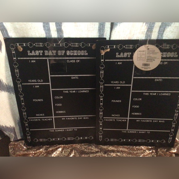 SCHOOL MEMORY CHALKBOARD NWT - Picture 3 of 3